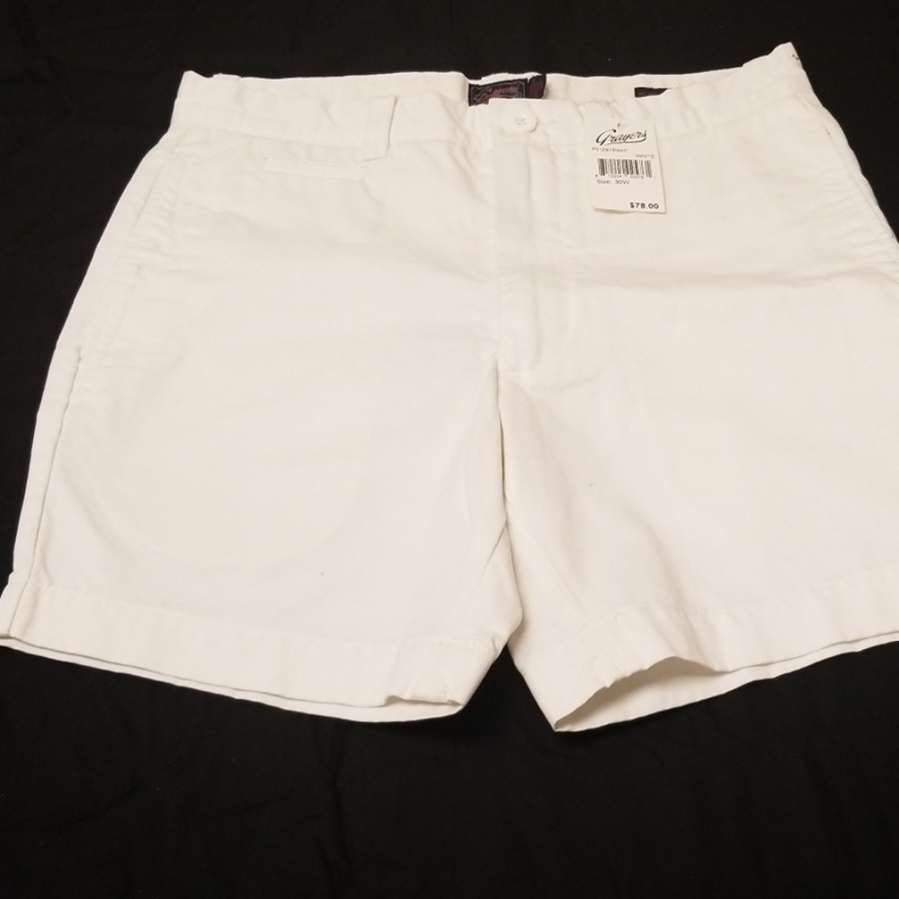 Grayers Ladies Shorts White